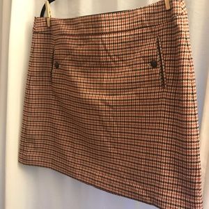 Loft skirt tweed pattern
